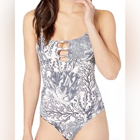 Maaji Women's Standard Bossa Nova Boss Reversible One Piece Swimsuit - Picture 3 of 9